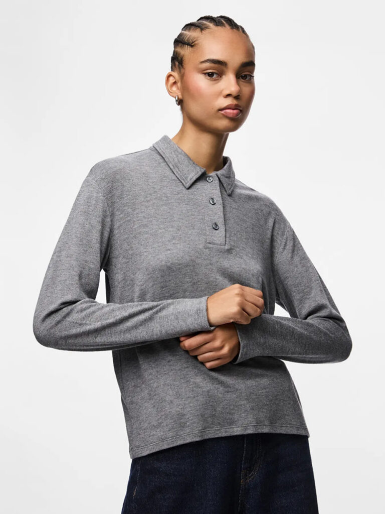 PIECES - PC RITT LS POLO JRS PWP