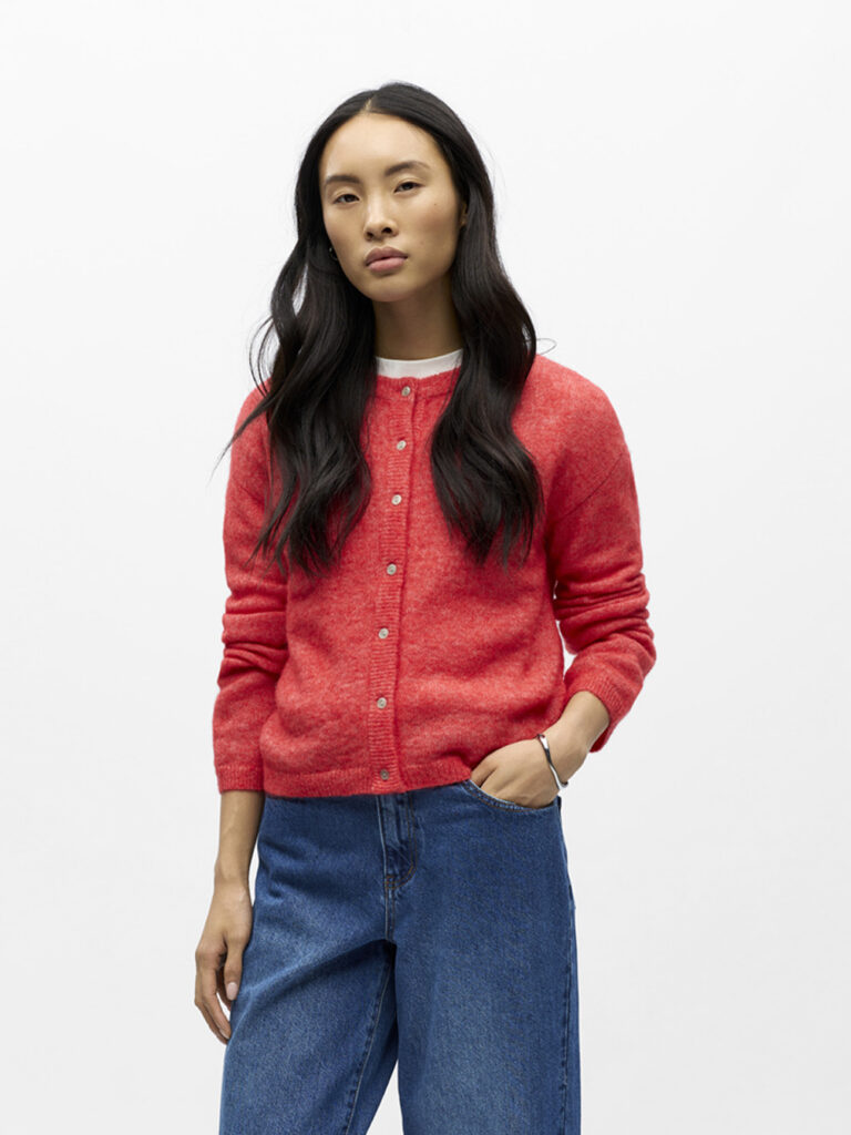 OBJECT - OBJ AGATE L/S RE KNIT CARDIGAN