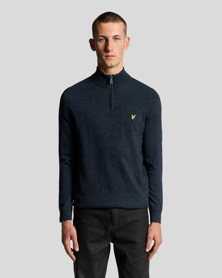LYLE & SCOTT - LAMBSWOOL BLEND QUARTER