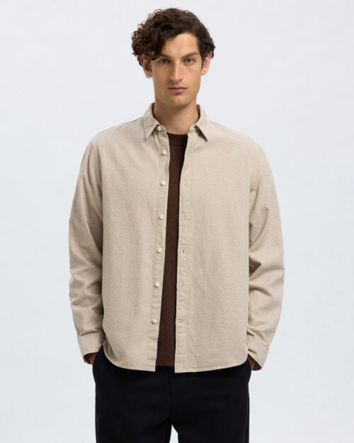 SELECTED HOMME - SLHREGNOAH BRUSHED TWIST SHIRT