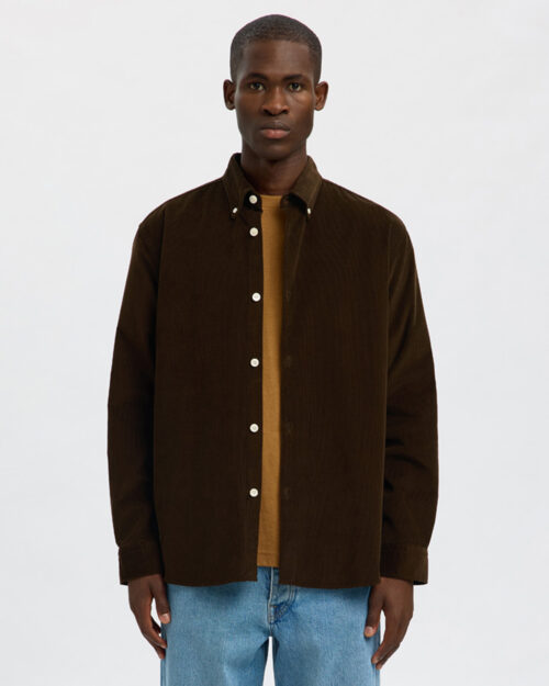 SELECTED HOMME - SLHREGDANNI CORD BD LS SHIRT