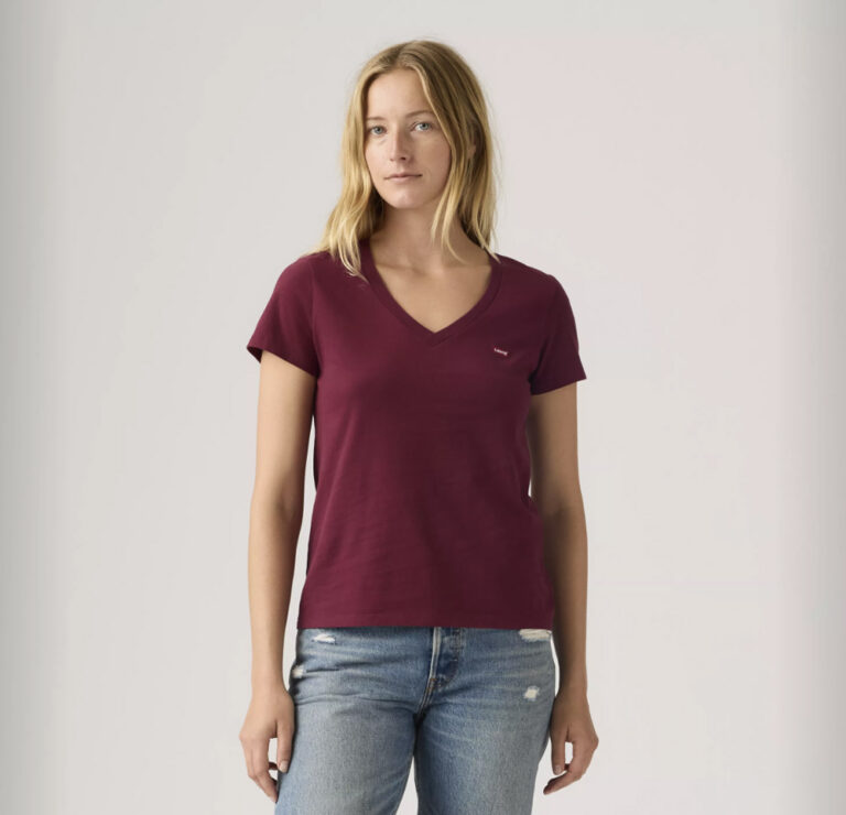 LEVI´S - PERFECT VNECK TAWNY