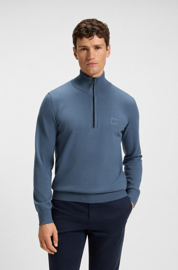 BOSS - KANOBIX HALV-ZIP GENSER