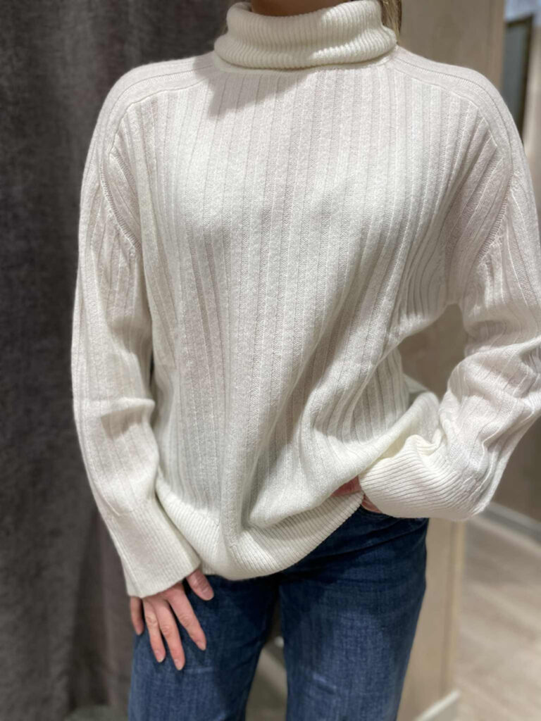 GANT - WOOL RIBBED TURTLENECK