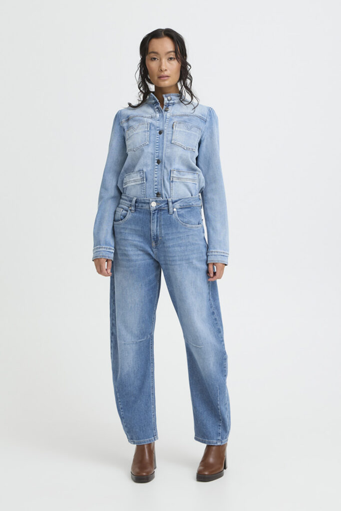 Pulz Jeans - PZ ANNI HW JEANS BARREL LEG