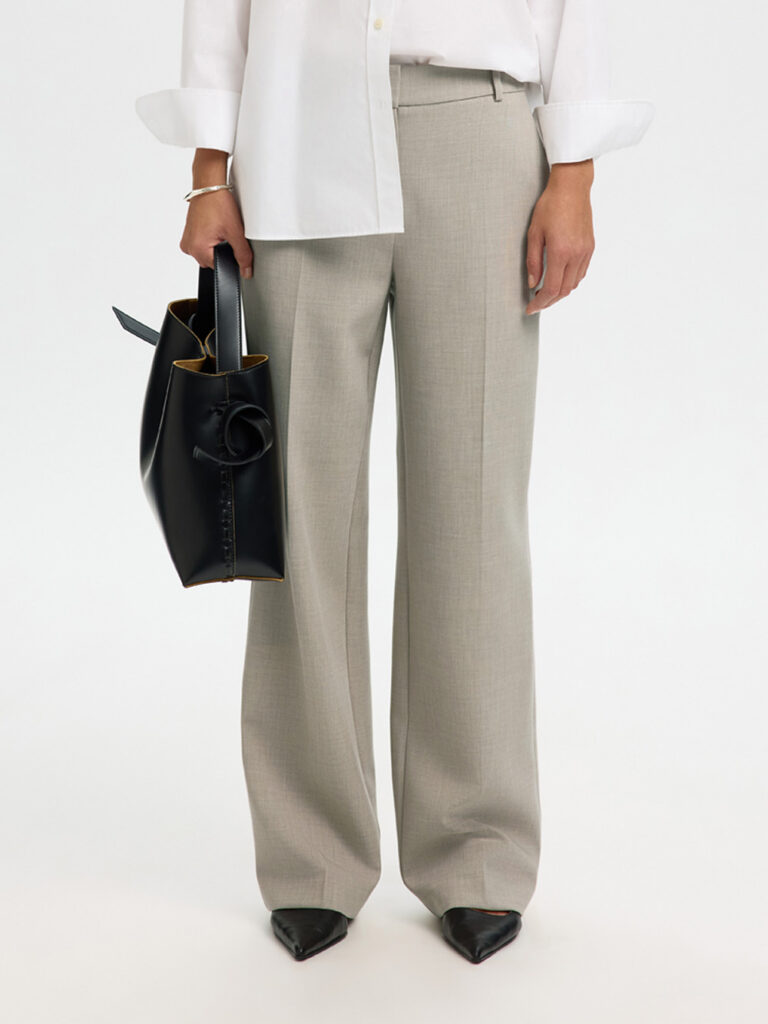 SELECTED FEMME - SLF RITA MW WIDE PANTS