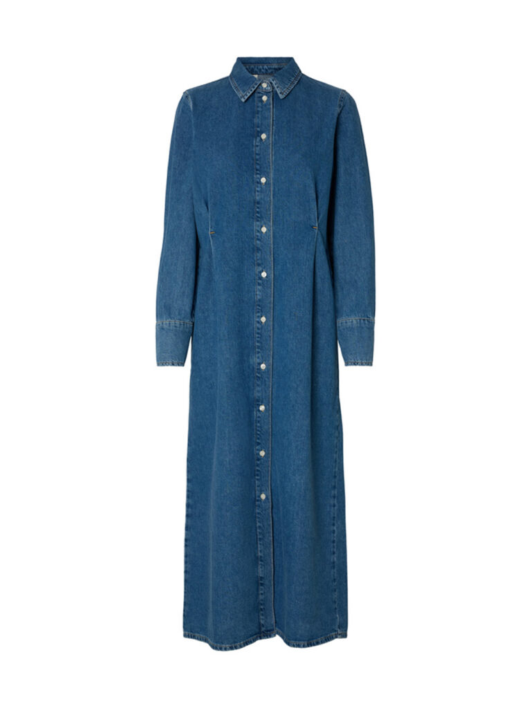 SELECTED FEMME - SLF REGULAR AGATHE LONG DENIM DRESS