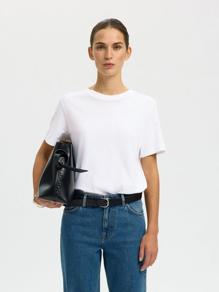 SELECTED FEMME - SLFMYESSENTIAL O-NECK TEE