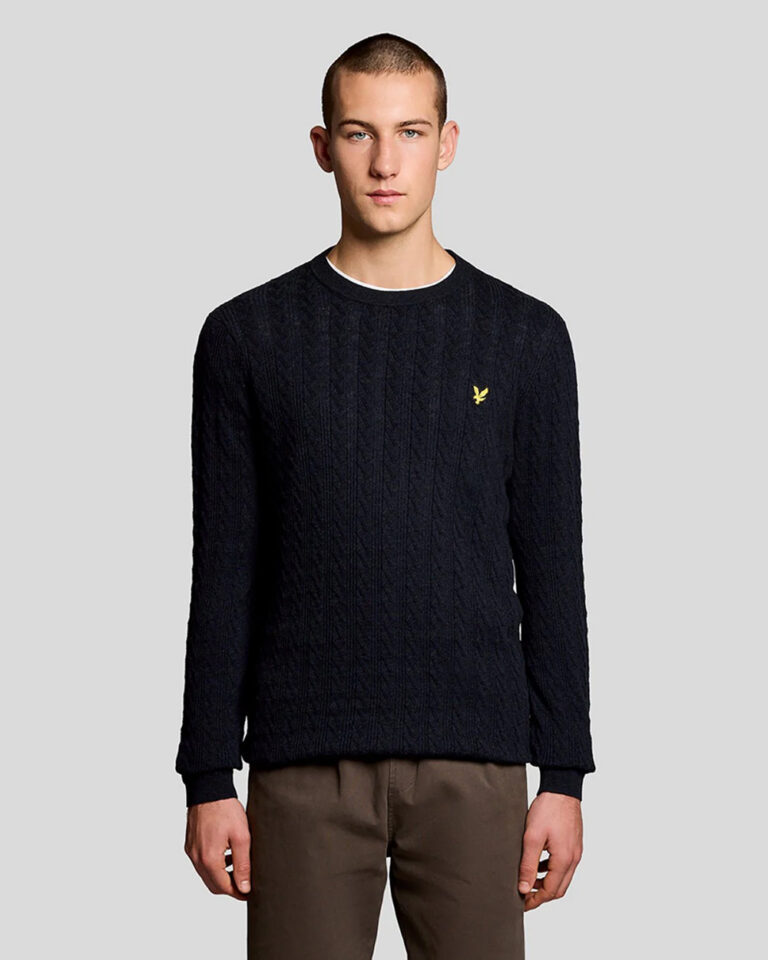 LYLE & SCOTT - LINEN BLEND LONG SLEEVE