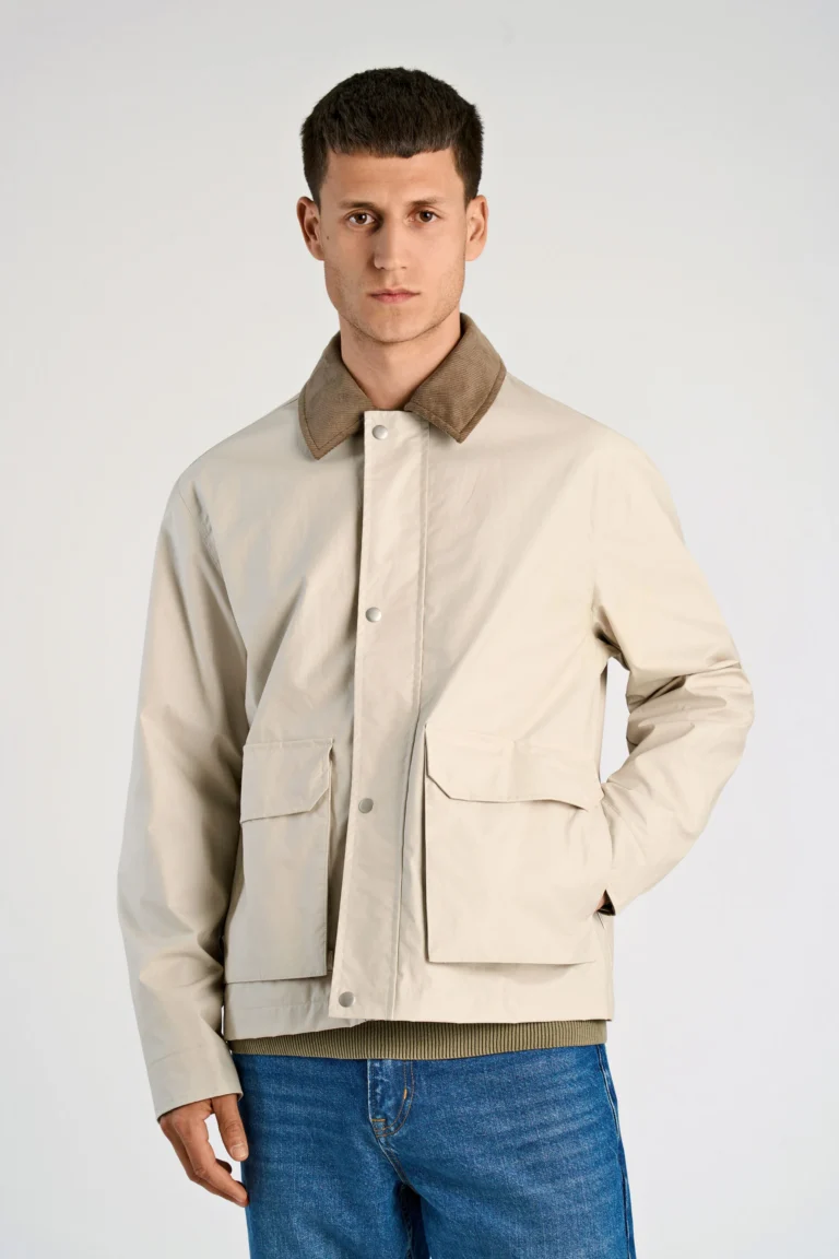 LINDBERGH - FIELD JACKET W CORDUROY COLLAR
