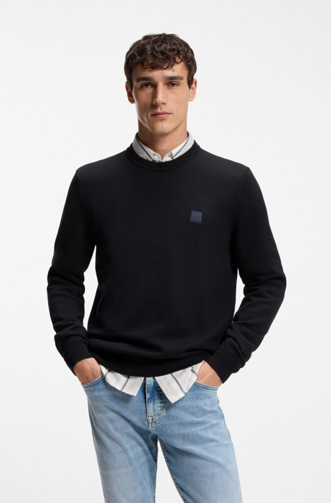 BOSS - KANOVANO GENSER R-HALS