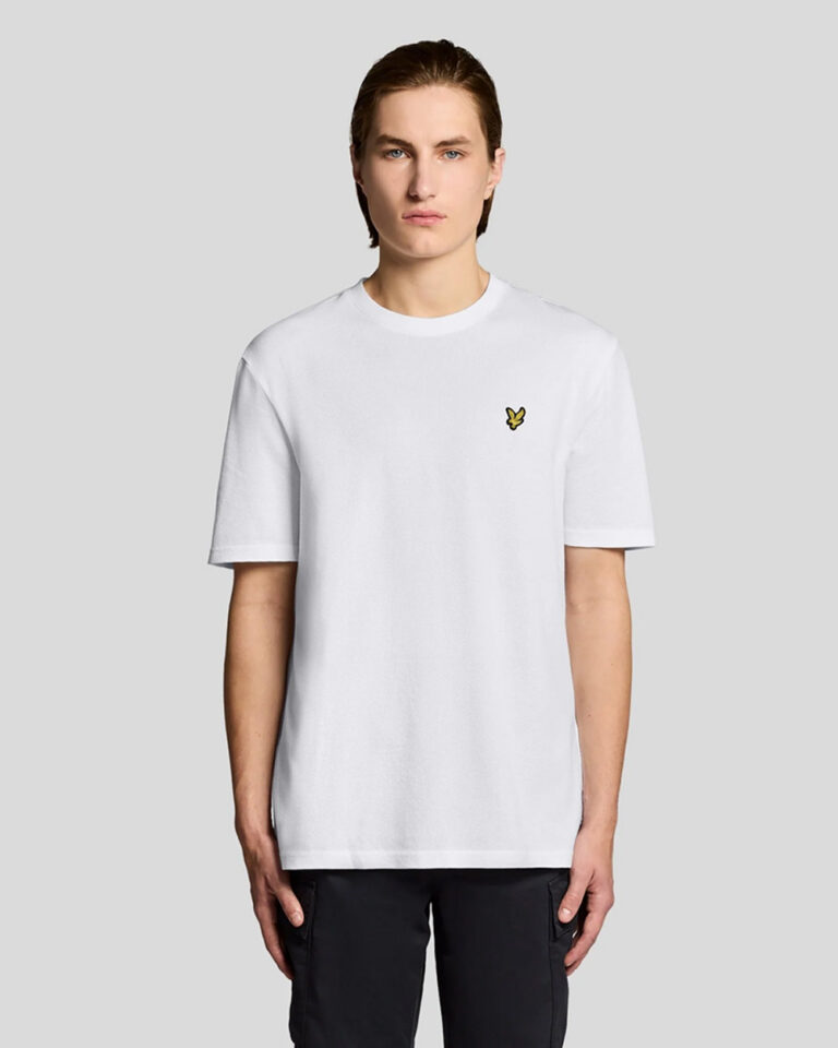 LYLE & SCOTT - POPCORN JACQUARD T-SHIRT