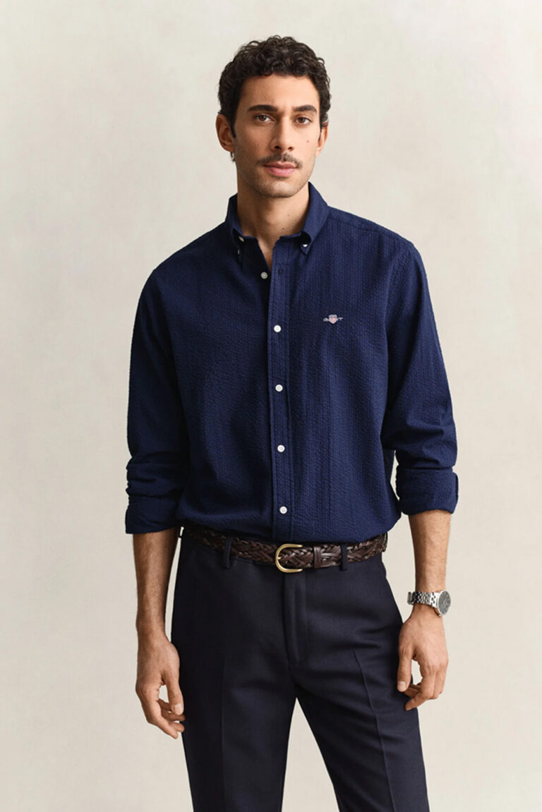 GANT - REG SEERSUCKER SHIRT