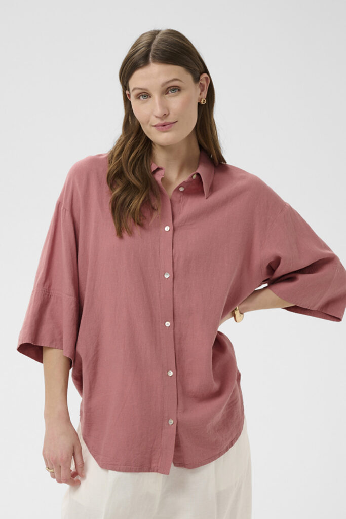 SOAKED IN LUXURY - SL ARIA SHIRT SS