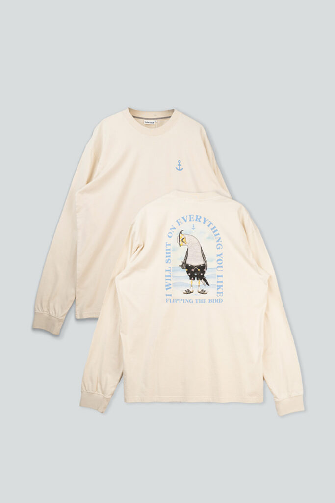 LAKOR - BACK FLIPPING BOXFIT LS T-SHIRT