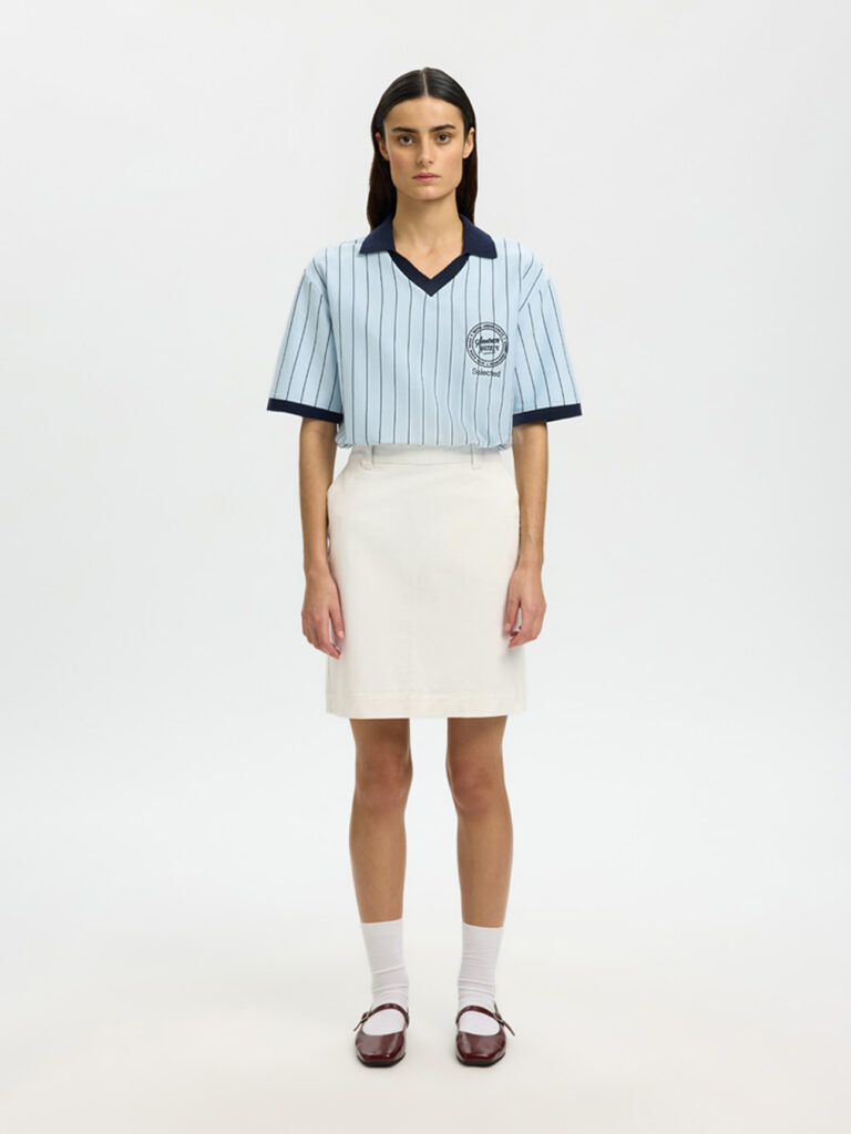 SELECTED FEMME - SLF HOTEL AMOUR MW MIDI SKIRT