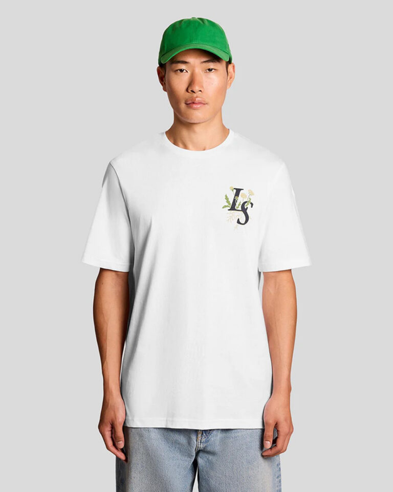 LYLE & SCOTT - DANDELION SCRIPT GRAPHIC T