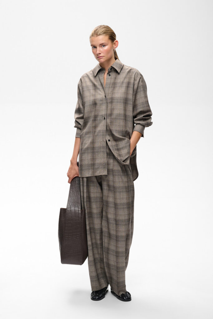 IN WEAR - CHECKIE IW BARREL PANT