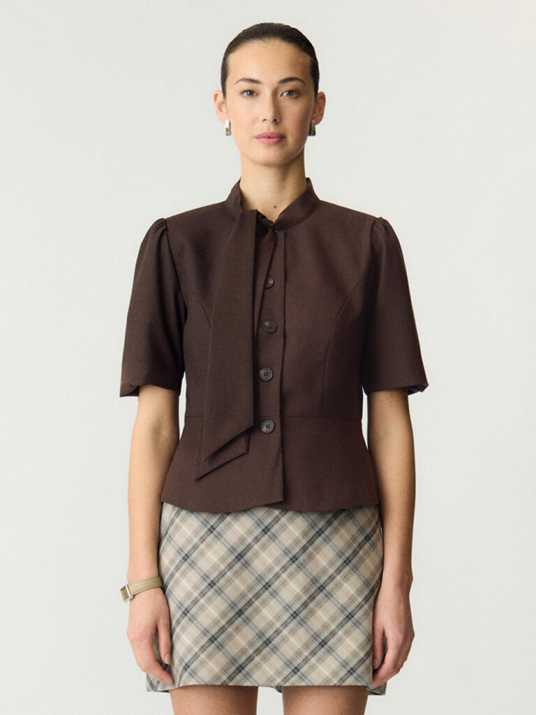 Y.A.S - YAS RIU 2/4 SCARF BLAZER