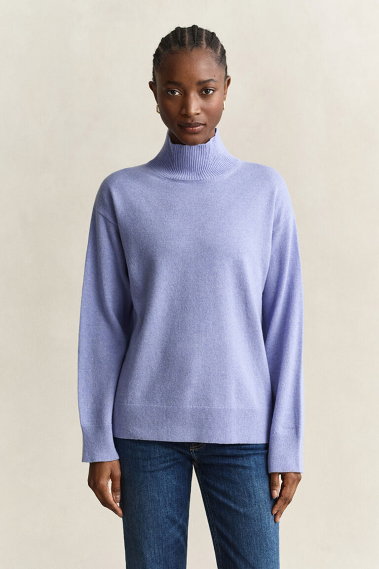 GANT - LAMBSWOOL MOCKNECK