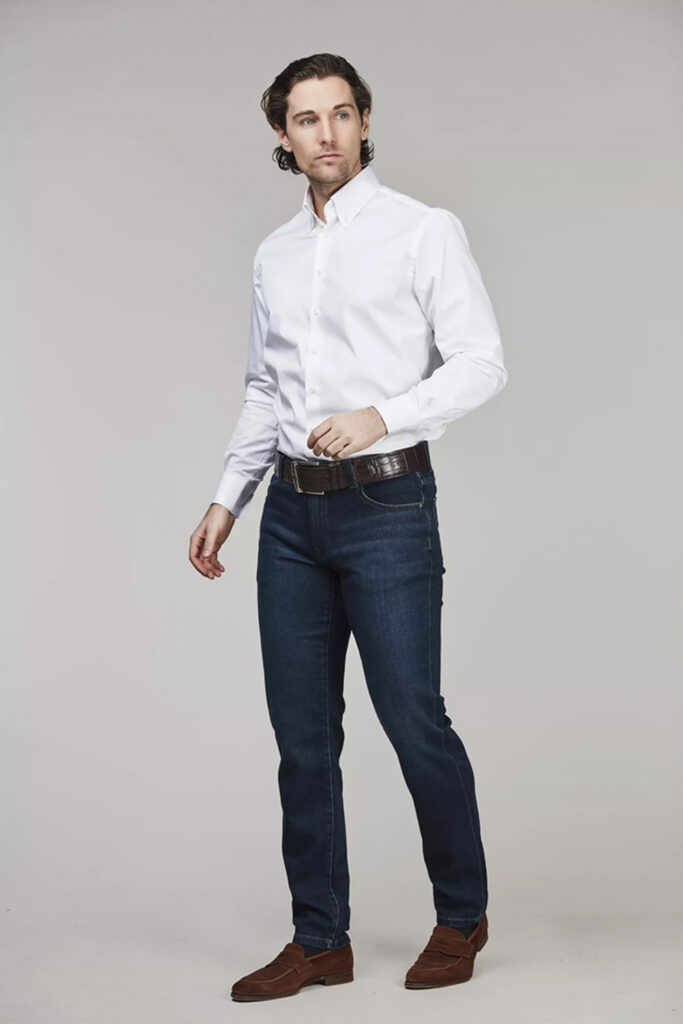 HANSEN & JACOB - 5-PKT CAPE TOWN SILK TOUCH DENIM