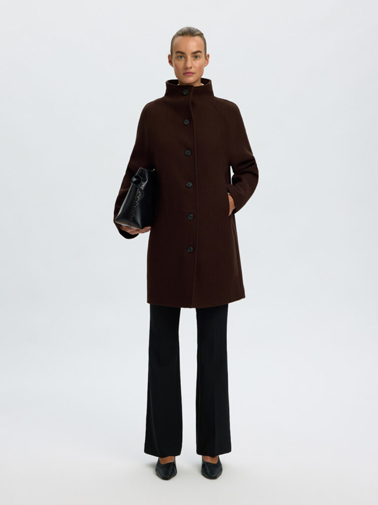 SELECTED FEMME - SLW ZIA-VINNI WOOL BLEND COAT