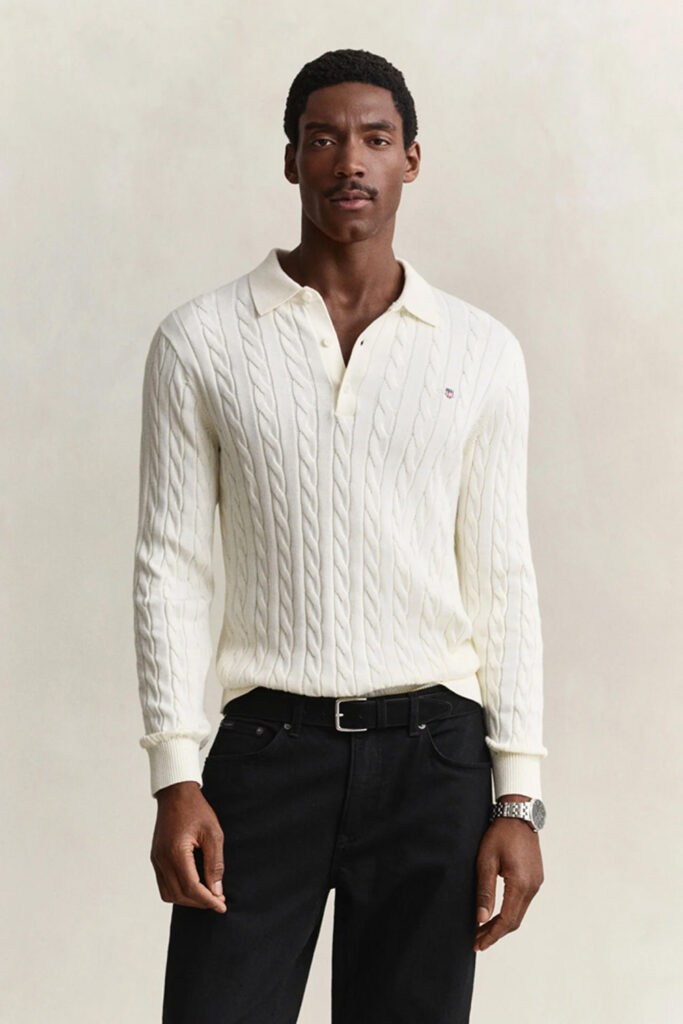GANT - CLASSIC CABLE KNIT SWEATER