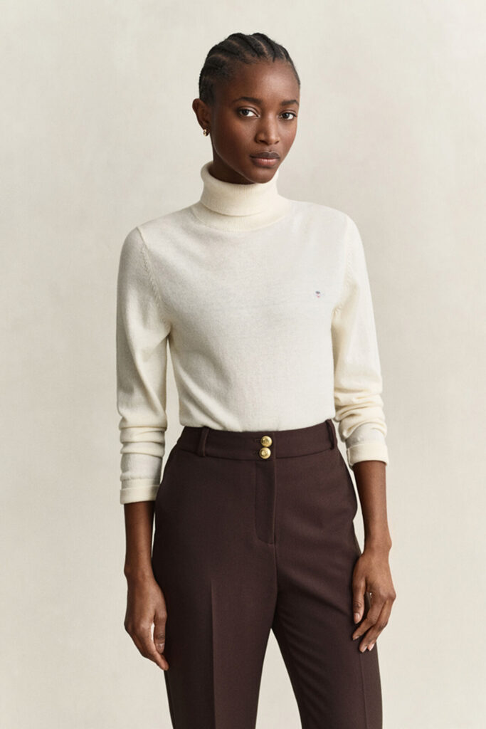 GANT - WOOL COTTON TURTLENECK