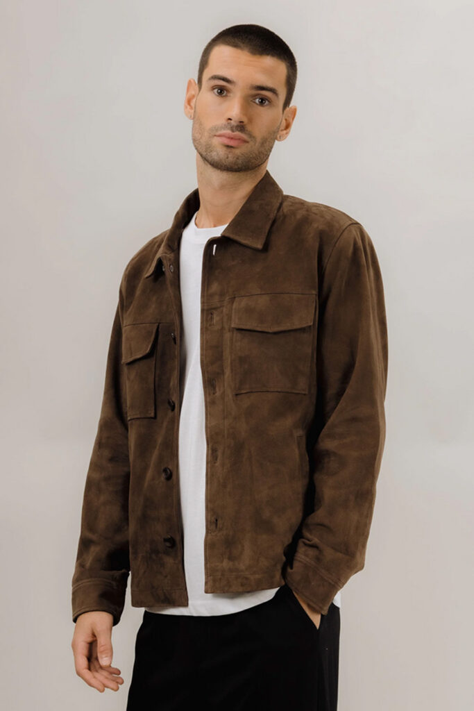 Urban Pioneers - CRUZ SUEDE OVERSHIRT