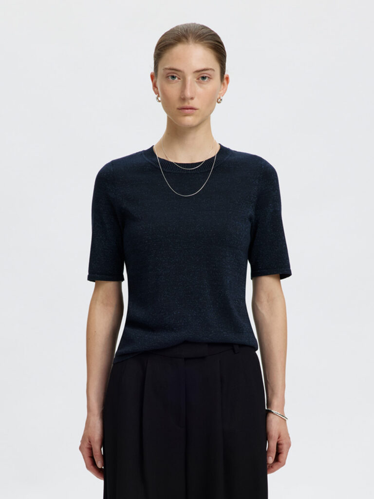 SELECTED FEMME - SLWLURA 2/4 KNIT O-NECK